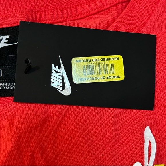 Nike Plus Size Core Print Jersey Cotton Romper -2X - Picture 3 of 10